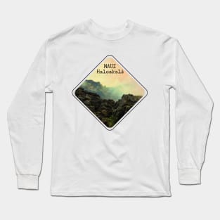 Haleakala National Park Maui Hawaii To travel is to live Long Sleeve T-Shirt